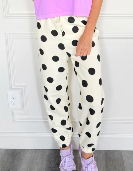 Polka Dots Sweatpants