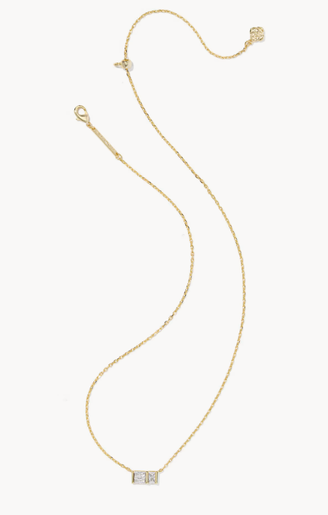 Jamie Gold Short Pendant Necklace
