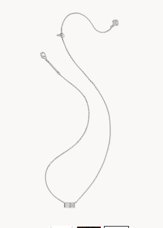 Jamie Silver Short Pendant Necklace