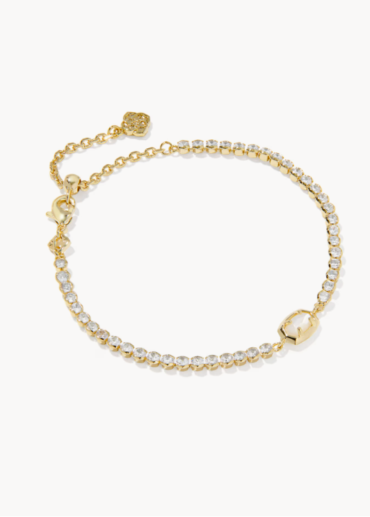 Emilie Gold Tennis Bracelet