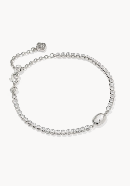 Emilie Silver Tennis Bracelet