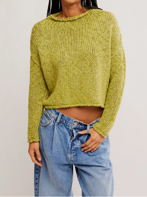 Opal Fresh Sprouts Knit Sweater