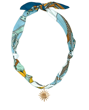 Sunny Day Scarf Necklace