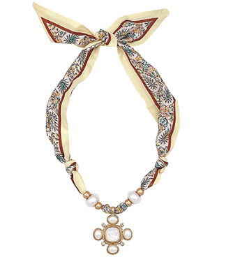 Swiss Scarf Necklace