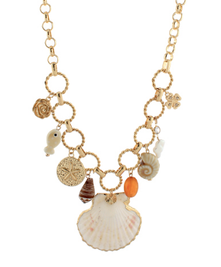 Shell Charms Necklace