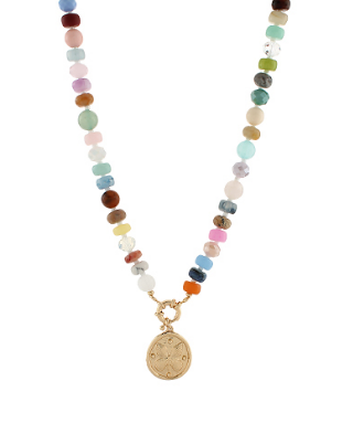 Butterfly Coin Necklace