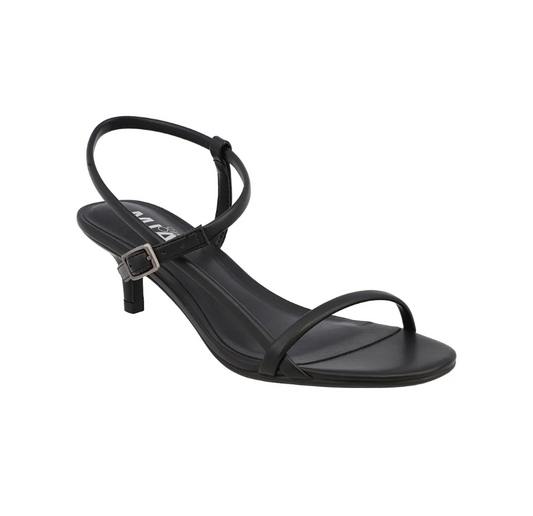 Meleani Black Heel Sandal