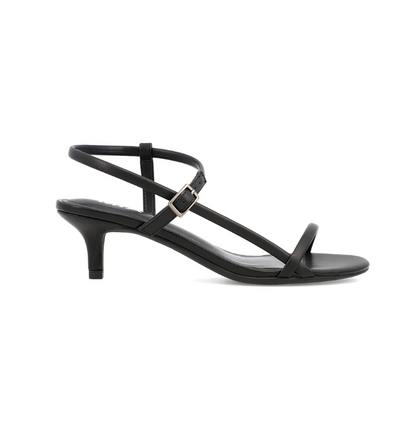 Meleani Black Heel Sandal