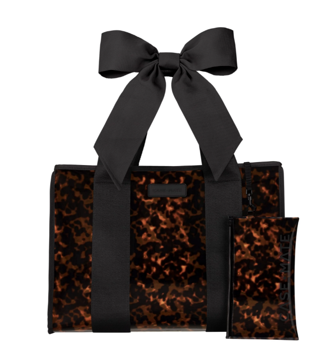 Jelly Tortoise Shell Bow Tote Bag PRE-ORDER