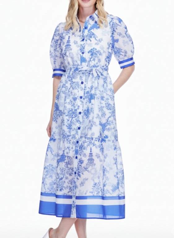 Oriental Bloom Dress
