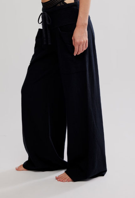 Staycation Black Lounge Pants