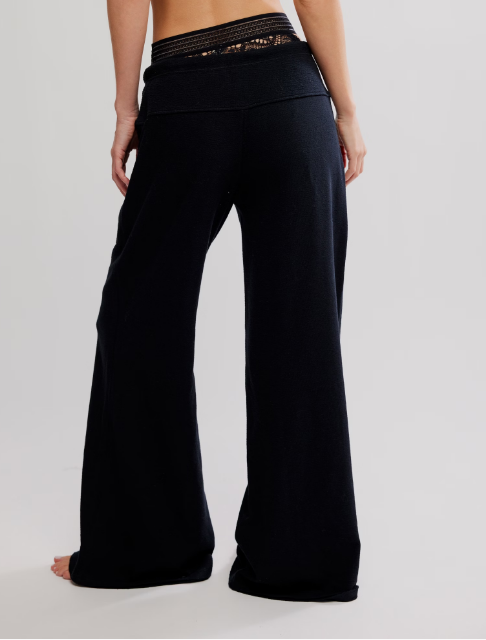 Staycation Black Lounge Pants