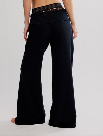 Staycation Black Lounge Pants