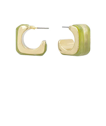 Treasured Moments Hoop Earrings