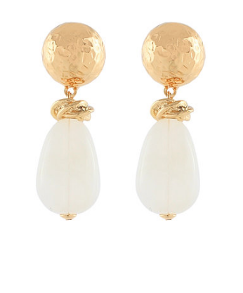 Conservatory View Ivory Drop Earrings