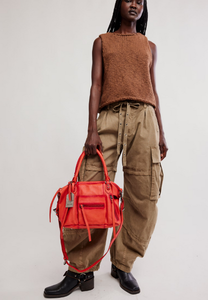 Baby Emerson Rusty Red Tote Bag
