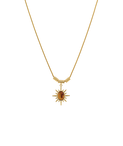 Posie Brown Necklace
