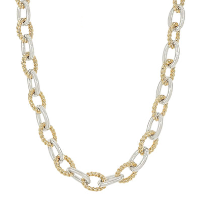 Huntley Mixed Metal Necklace