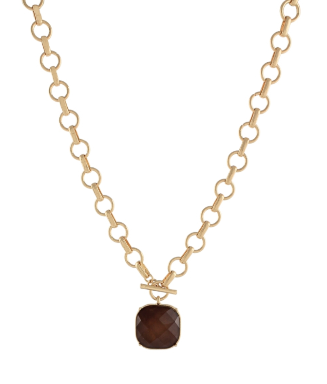 Wanderlust Brown Necklace
