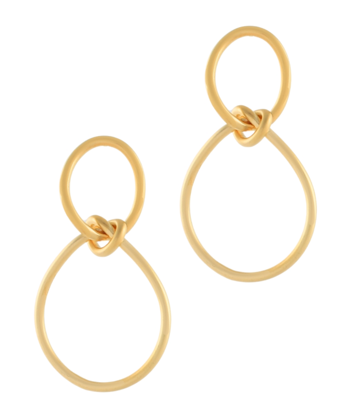 Instant Joy Matte Gold Earrings