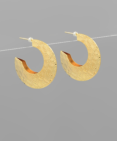 Worth Repeating Gold Hoops