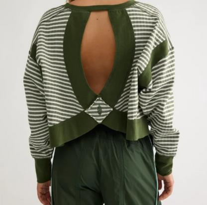 My Time Textured Layer Ivy Top