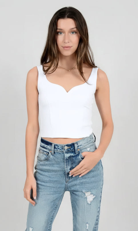 Imane White Top