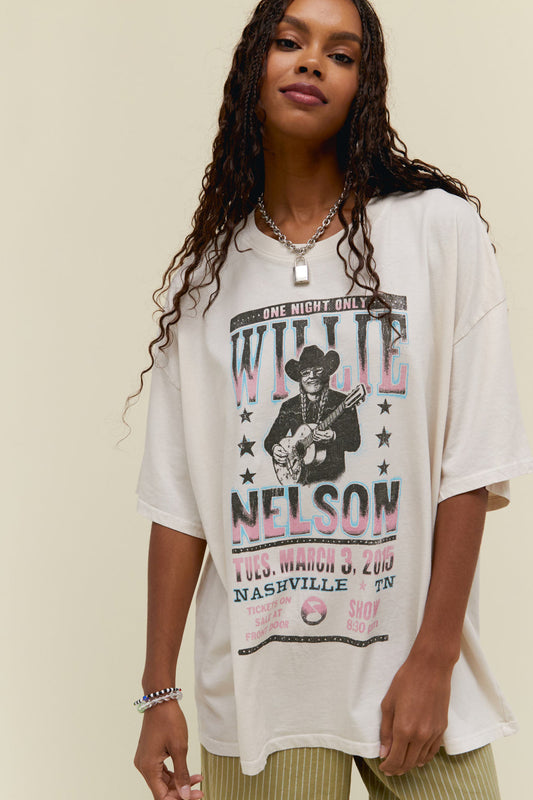 Willie Nelson One Night Only Tee