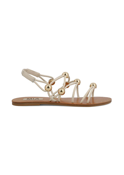 Teagen Bone Flat Sandal