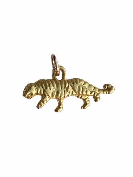 Tiger Body Gold Charm