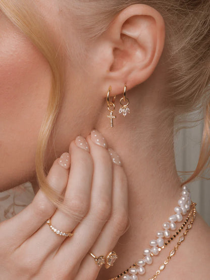Trip Huggie Earring