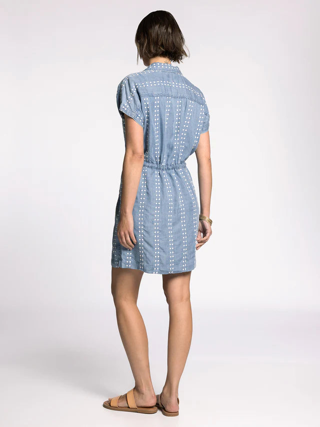 Natalia Daisy Stripe Dress