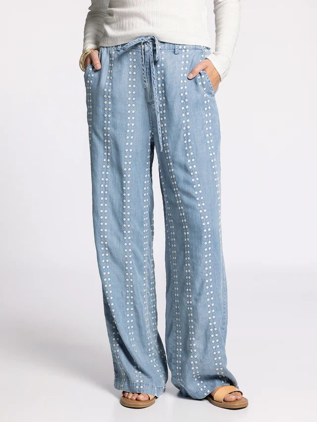 Natalia Daisy Stripe Pants