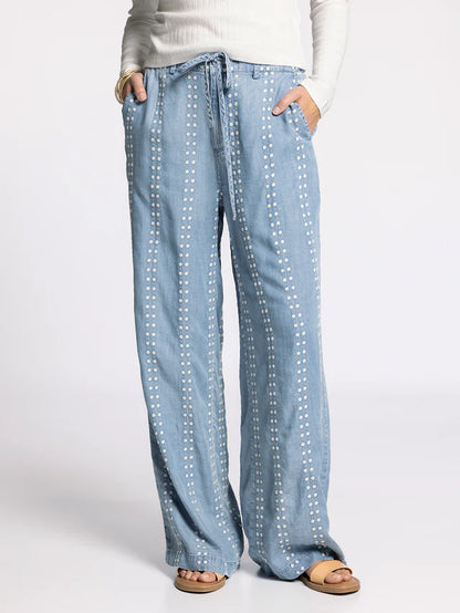 Natalia Daisy Stripe Pants