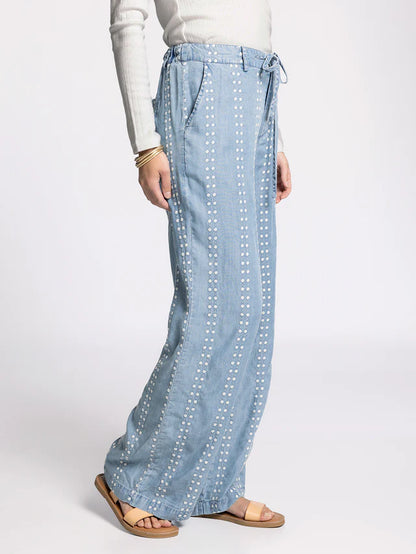 Natalia Daisy Stripe Pants