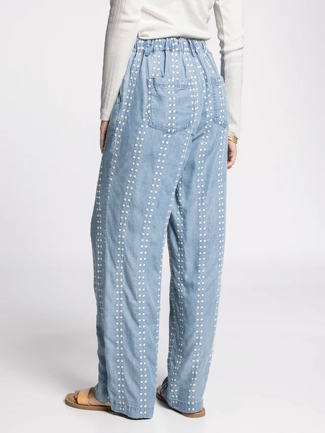 Natalia Daisy Stripe Pants