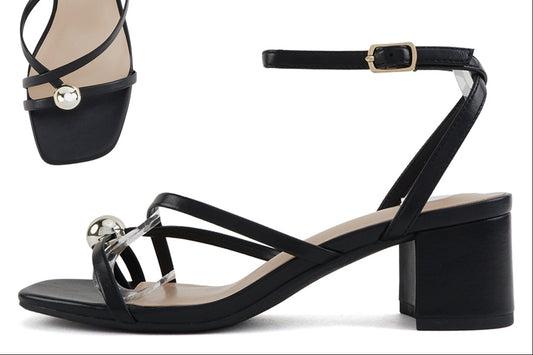 Tuari Black Sandal