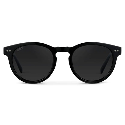 Tate Black Frame / Black Lens Polarized Sunglasses