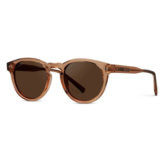 Tate Light Crystal Brown / Brown Lens Polarized Sunglasses