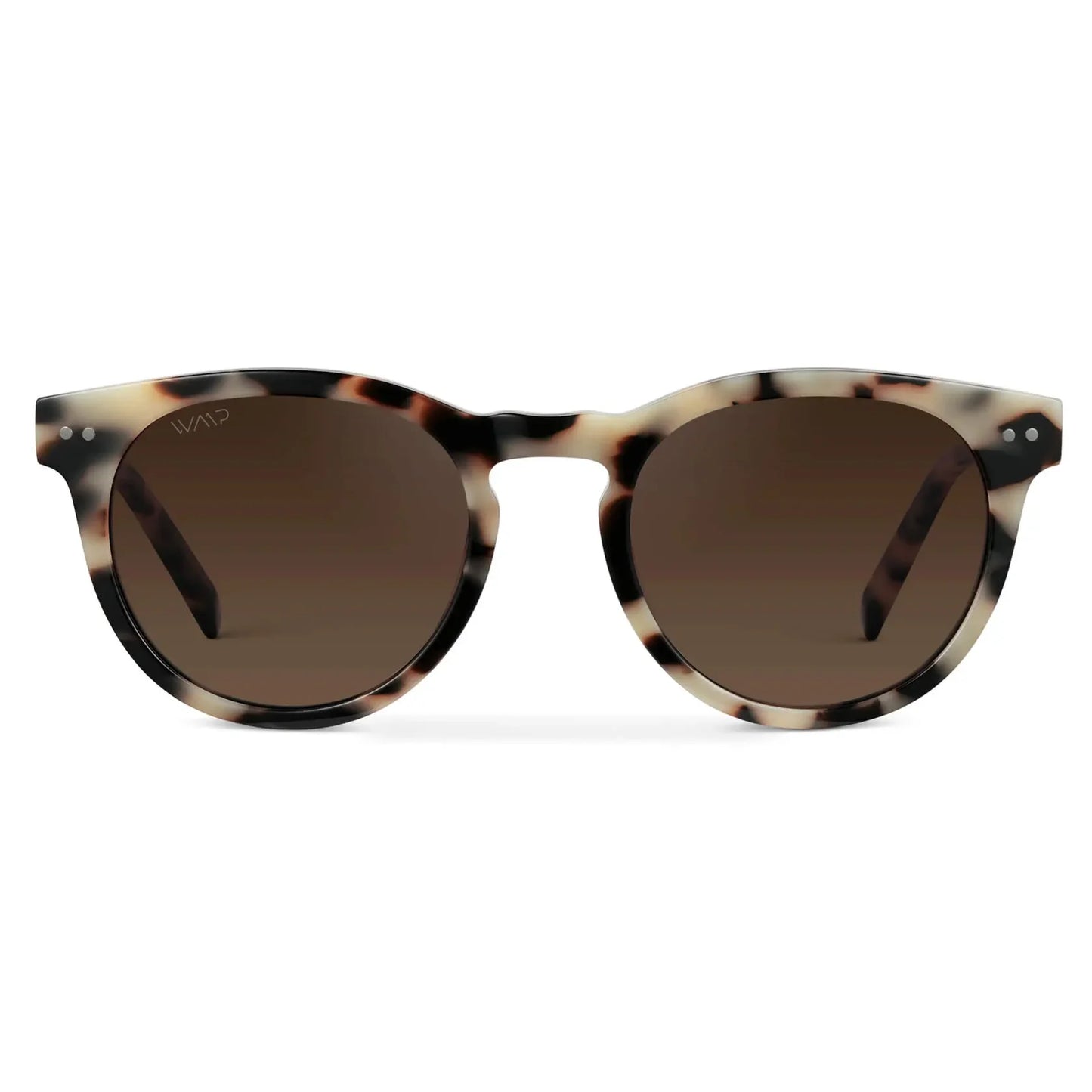 Tate Beige Tortoise / Brown Gradient Lens Polarized Sunglasses