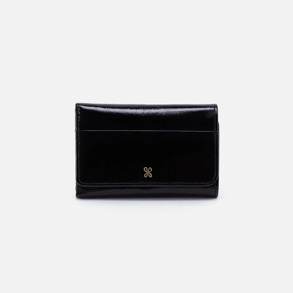 Jill Black Trifold Wallet