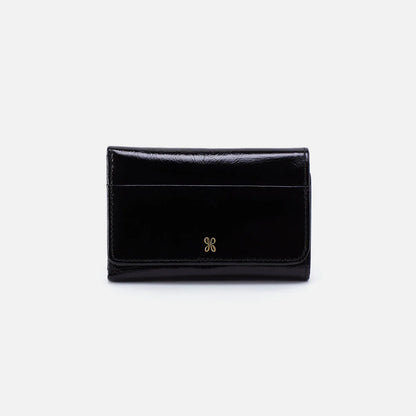 Jill Black Trifold Wallet