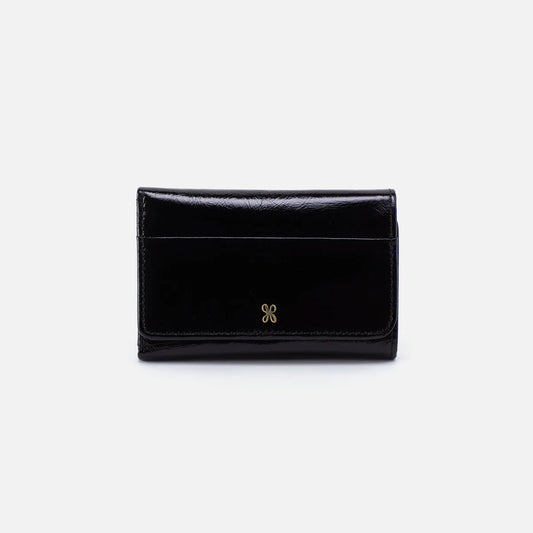 Jill Black Trifold Wallet