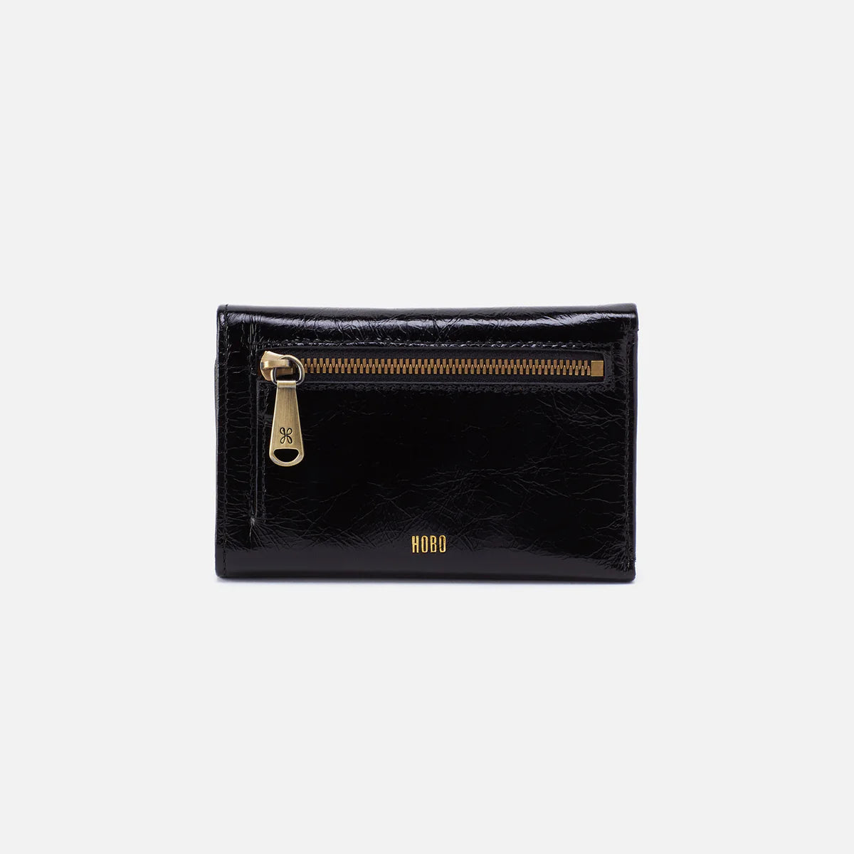 Jill Black Trifold Wallet