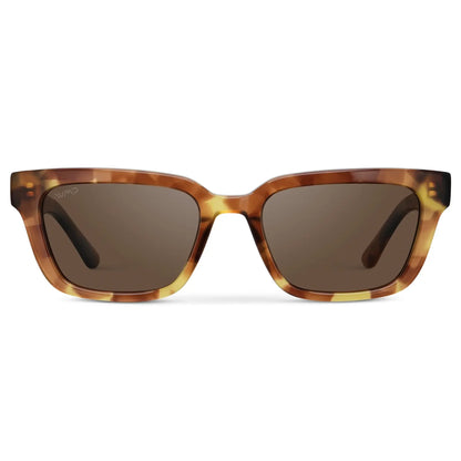 Vivian Honeycomb Tortoise / Brown Lens Polarized Sunglasses