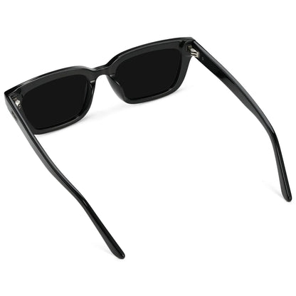 Vivian  Black / Triple Black Lens Polarized Sunglasses