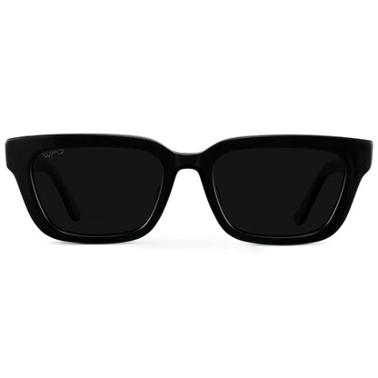 Vivian  Black / Triple Black Lens Polarized Sunglasses