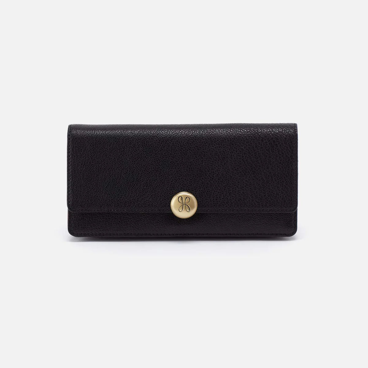 Hutton Black Large Wallet