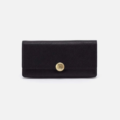 Hutton Black Large Wallet
