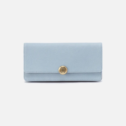 Hutton Dusted Sky Large Wallet
